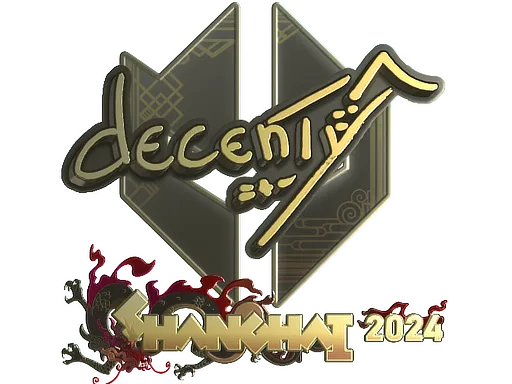 印花 | decenty（金色）| 2024年上海锦标赛