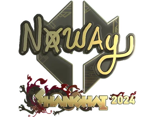 印花 | noway（金色）| 2024年上海锦标赛