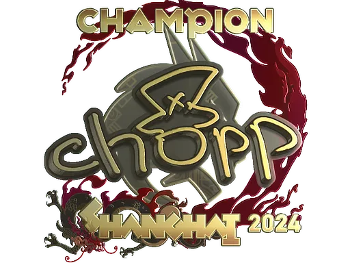 印花 | chopper(金色,冠军)| 2024年上海锦标赛