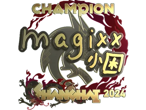 印花 | magixx(金色,冠军)| 2024年上海锦标赛
