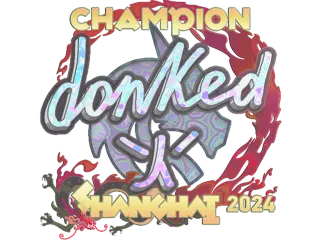印花 | donk（全息，冠军）| 2024年上海锦标赛