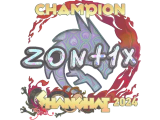 印花 | zont1x（全息，冠军）| 2024年上海锦标赛