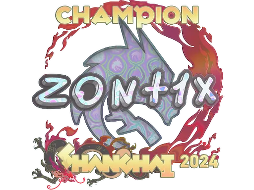印花 | zont1x（全息，冠军）| 2024年上海锦标赛