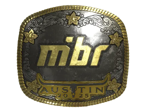 印花 | MIBR（金色）| 2025年奥斯汀锦标赛