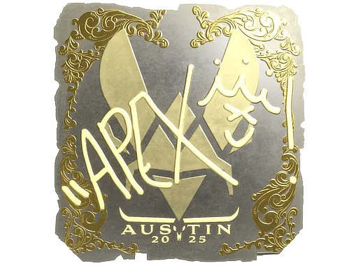 印花 | apEX（金色）| 2025年奥斯汀锦标赛