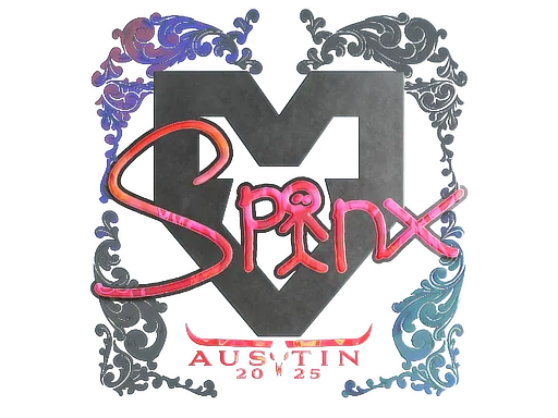 印花 | Spinx（全息）| 2025年奥斯汀锦标赛