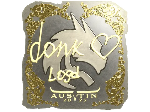 印花 | donk（金色）| 2025年奥斯汀锦标赛