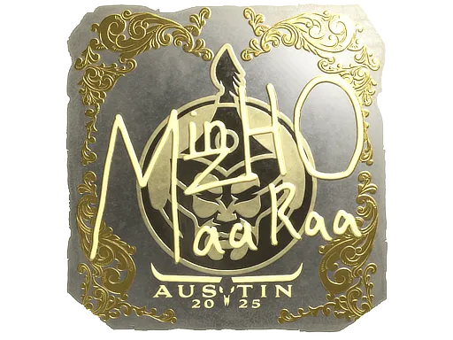 印花 | mzinho(金色)| 2025年奥斯汀锦标赛