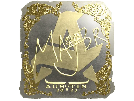 印花 | MAJ3R(金色)| 2025年奥斯汀锦标赛