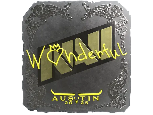 印花 | w0nderful（闪亮）| 2025年奥斯汀锦标赛