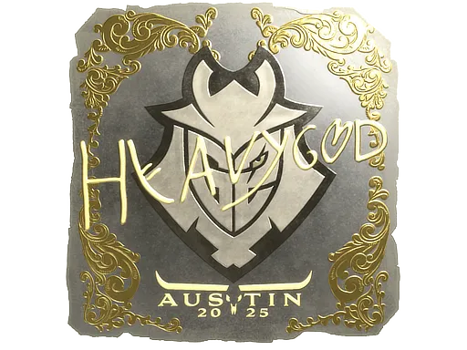 印花 | Heavygod（金色）| 2025年奥斯汀锦标赛