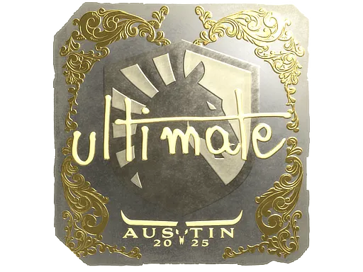 印花 | ultimate（金色）| 2025年奥斯汀锦标赛