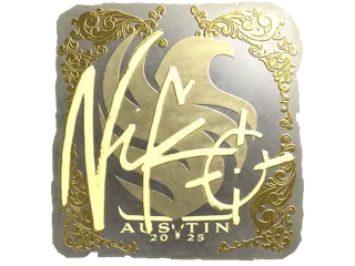 印花 | NiKo（金色）| 2025年奥斯汀锦标赛