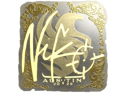 印花 | NiKo（金色）| 2025年奥斯汀锦标赛