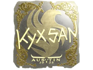 印花 | kyxsan（金色）| 2025年奥斯汀锦标赛