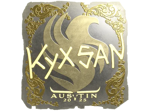 印花 | kyxsan(金色)| 2025年奥斯汀锦标赛