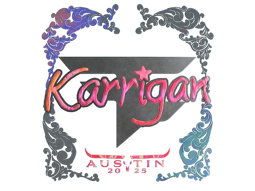 印花 | karrigan（全息）| 2025年奥斯汀锦标赛
