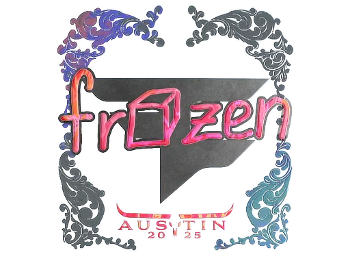 印花 | frozen（全息）| 2025年奥斯汀锦标赛
