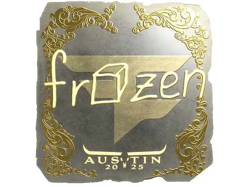 印花 | frozen(金色)| 2025年奥斯汀锦标赛