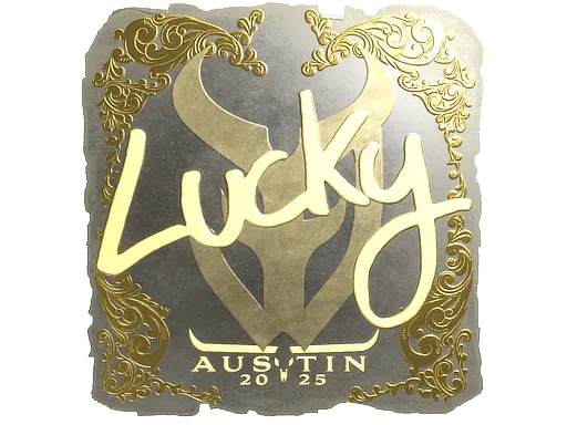 印花 | Lucky（金色）| 2025年奥斯汀锦标赛