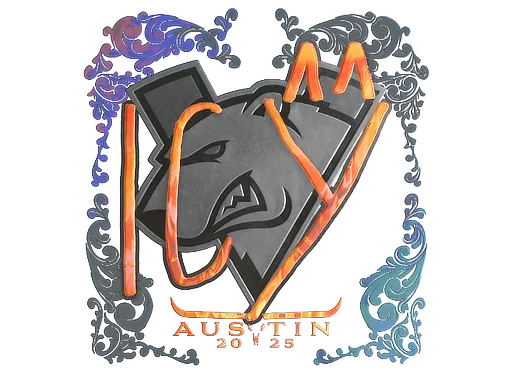 印花 | ICY（全息）| 2025年奥斯汀锦标赛
