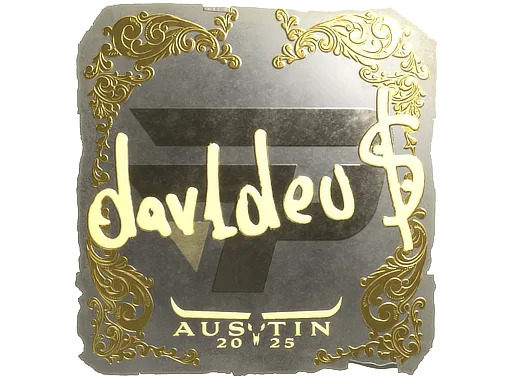 印花 | dav1deuS（金色）| 2025年奥斯汀锦标赛