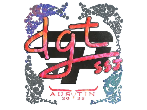 印花 | dgt（全息）| 2025年奥斯汀锦标赛