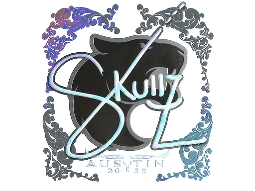 印花 | skullz（全息）| 2025年奥斯汀锦标赛