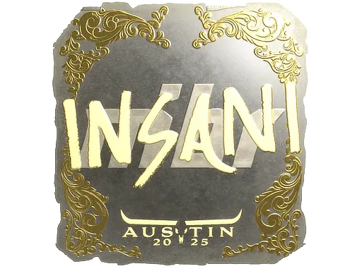 印花 | insani（金色）| 2025年奥斯汀锦标赛