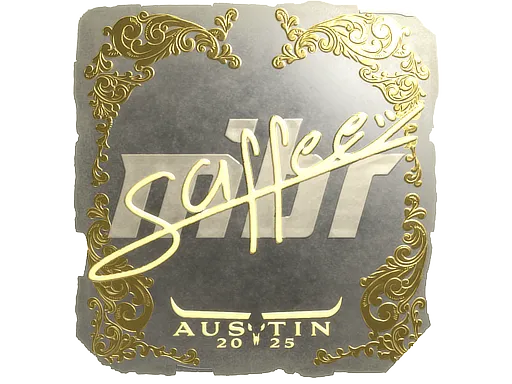 印花 | saffee（金色）| 2025年奥斯汀锦标赛