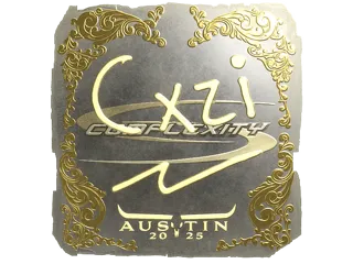 印花 | Cxzi（金色）| 2025年奥斯汀锦标赛