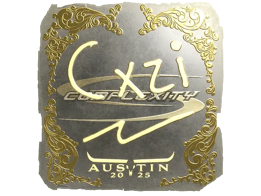印花 | Cxzi（金色）| 2025年奥斯汀锦标赛