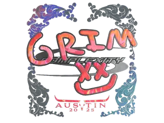印花 | Grim（全息）| 2025年奥斯汀锦标赛