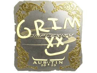 印花 | Grim（金色）| 2025年奥斯汀锦标赛