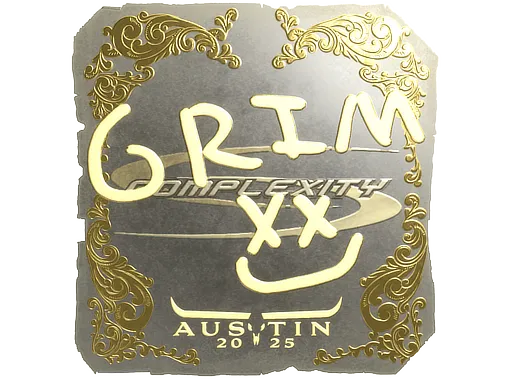 印花 | Grim（金色）| 2025年奥斯汀锦标赛