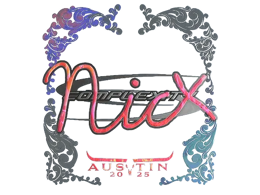 印花 | nicx(全息)| 2025年奥斯汀锦标赛