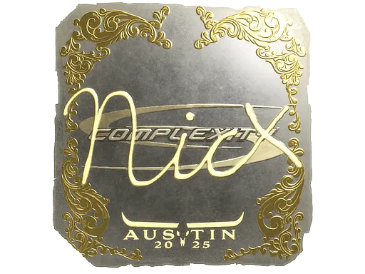 印花 | nicx（金色）| 2025年奥斯汀锦标赛
