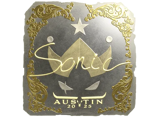 印花 | Sonic(金色)| 2025年奥斯汀锦标赛