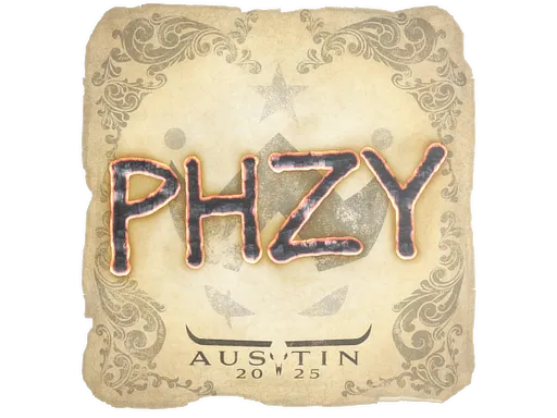 印花 | phzy | 2025年奥斯汀锦标赛