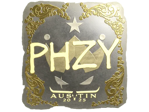 印花 | phzy（金色）| 2025年奥斯汀锦标赛