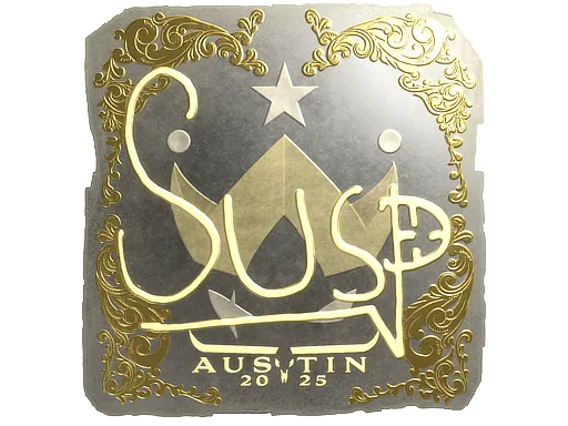 印花 | susp（金色）| 2025年奥斯汀锦标赛