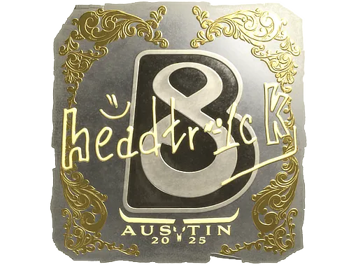 印花 | headtr1ck（金色）| 2025年奥斯汀锦标赛