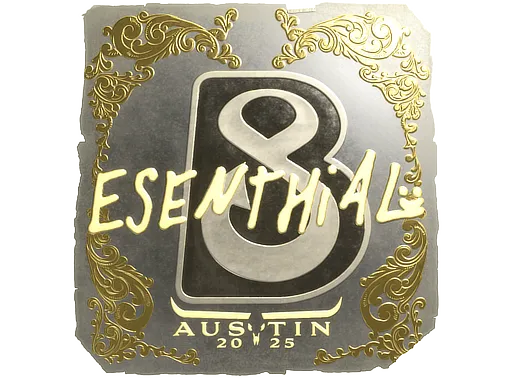 印花 | esenthial（金色）| 2025年奥斯汀锦标赛