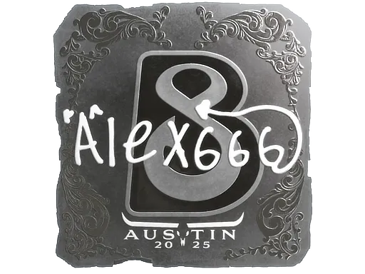 印花 | alex666（闪亮）| 2025年奥斯汀锦标赛