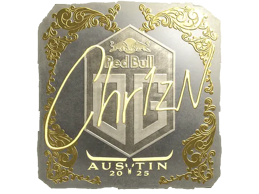 印花 | Chr1zN(金色)| 2025年奥斯汀锦标赛