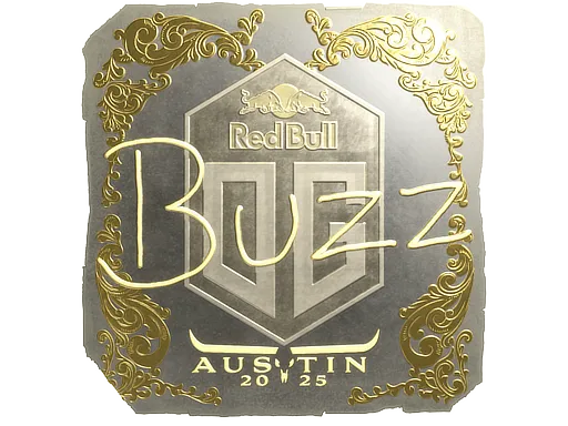 印花 | Buzz（金色）| 2025年奥斯汀锦标赛