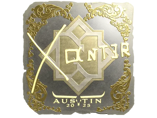 印花 | Xant3r(金色)| 2025年奥斯汀锦标赛