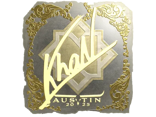 印花 | khaN（金色）| 2025年奥斯汀锦标赛