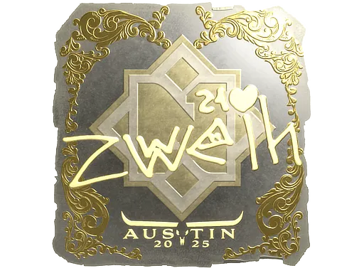 印花 | zweih（金色）| 2025年奥斯汀锦标赛