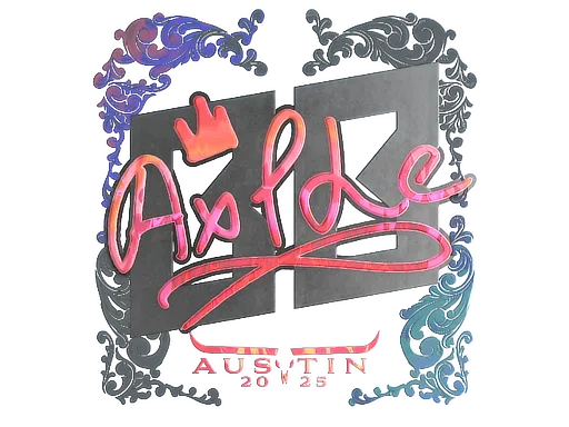 印花 | Ax1Le（全息）| 2025年奥斯汀锦标赛